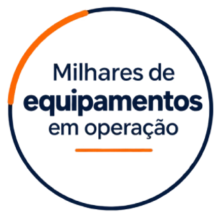 Milhares de equipamentos em operação