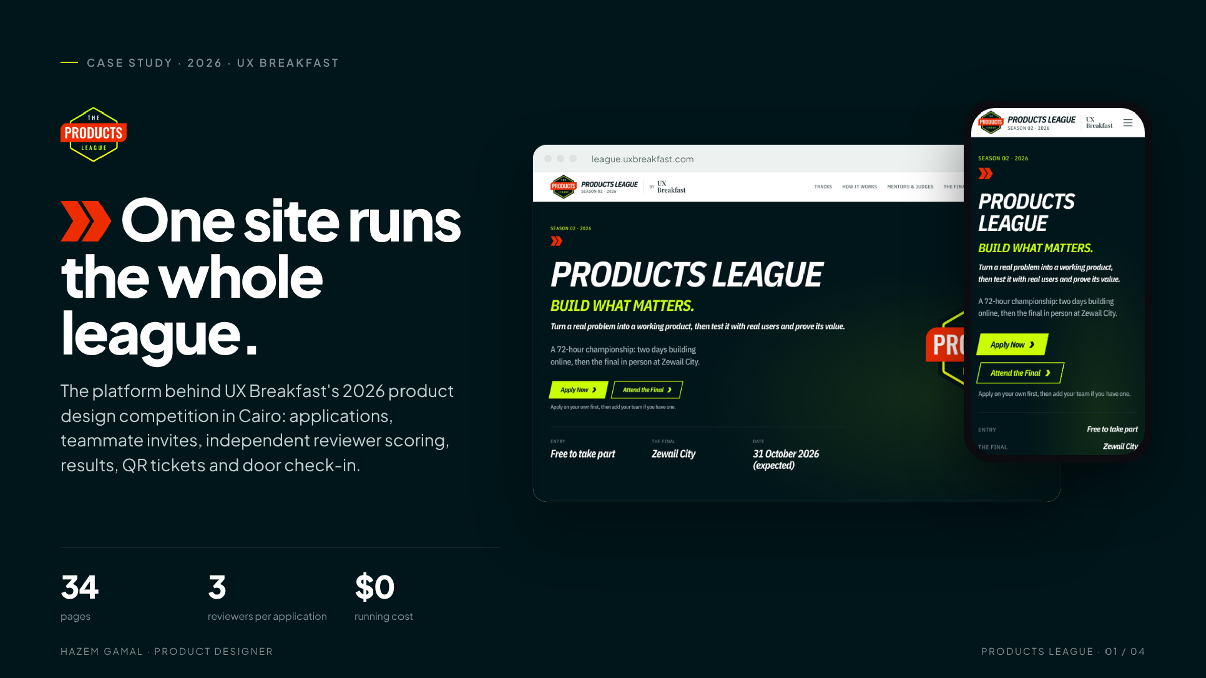 Products League 2026