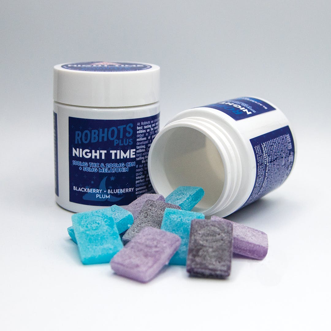 Night Time Gummies 10mg Each 100mg Total THC 10pk | Panacea Wellness