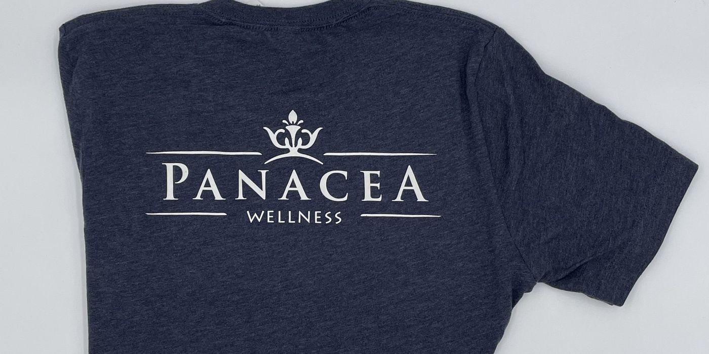 Panacea WellnessUnisex T Shirt Navy BlueXL Panacea Wellness
