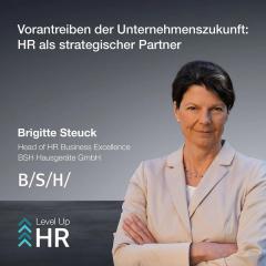 Ep. 19 - Vorantreiben der Unternehmenszukunft: HR als strategischer Partner - mit Brigitte Steuck