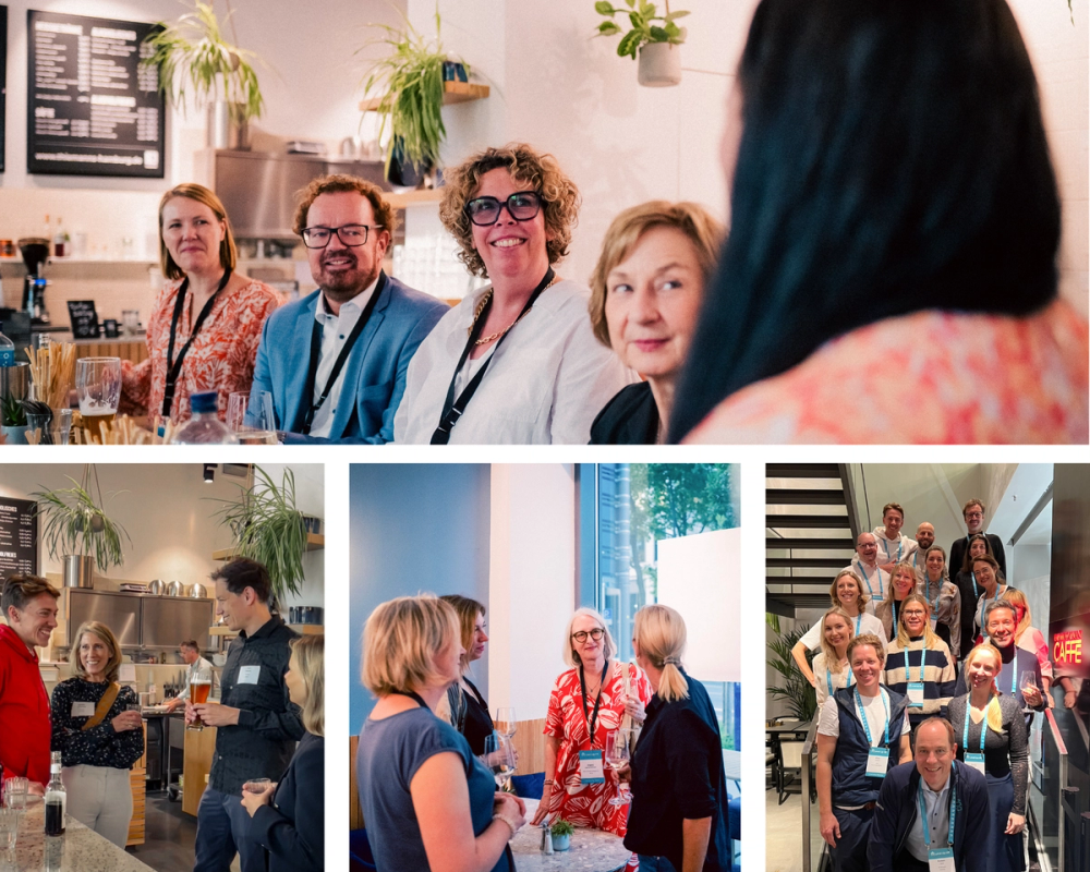 Teilnehmende eines Confidential Forums der Level Up HR Community sitzen in kleiner Runde zusammen und führen ein konzentriertes, persönliches Gespräch auf Augenhöhe in geschützter Atmosphäre.