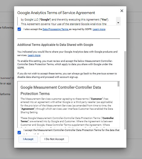 gogle analytics4 setup for procedure