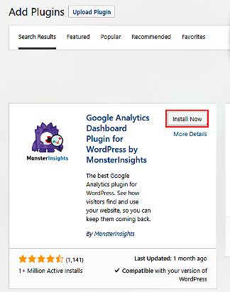setup google analytics4 setup on wordpress using plugin google analytic dashboard