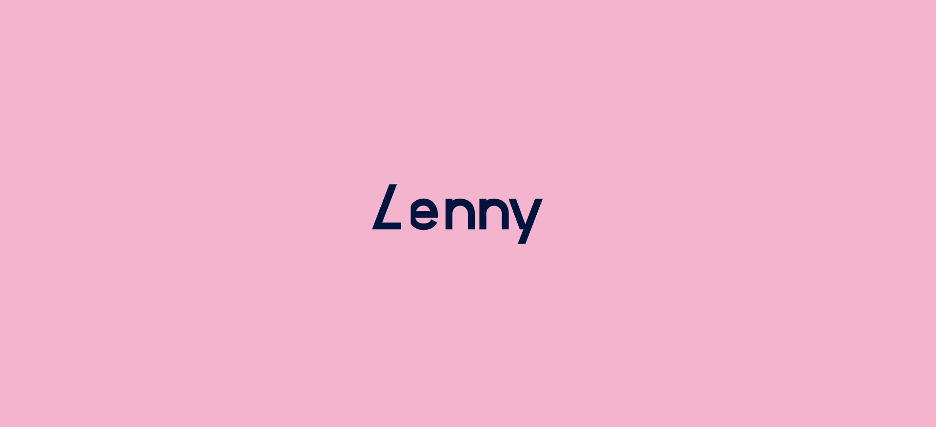 Lenny front page logo