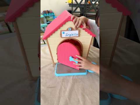Watch: Little Live Pets My Puppy's Home Interactive Plush Toy Puppy and Kennel #shorts #toyunboxing