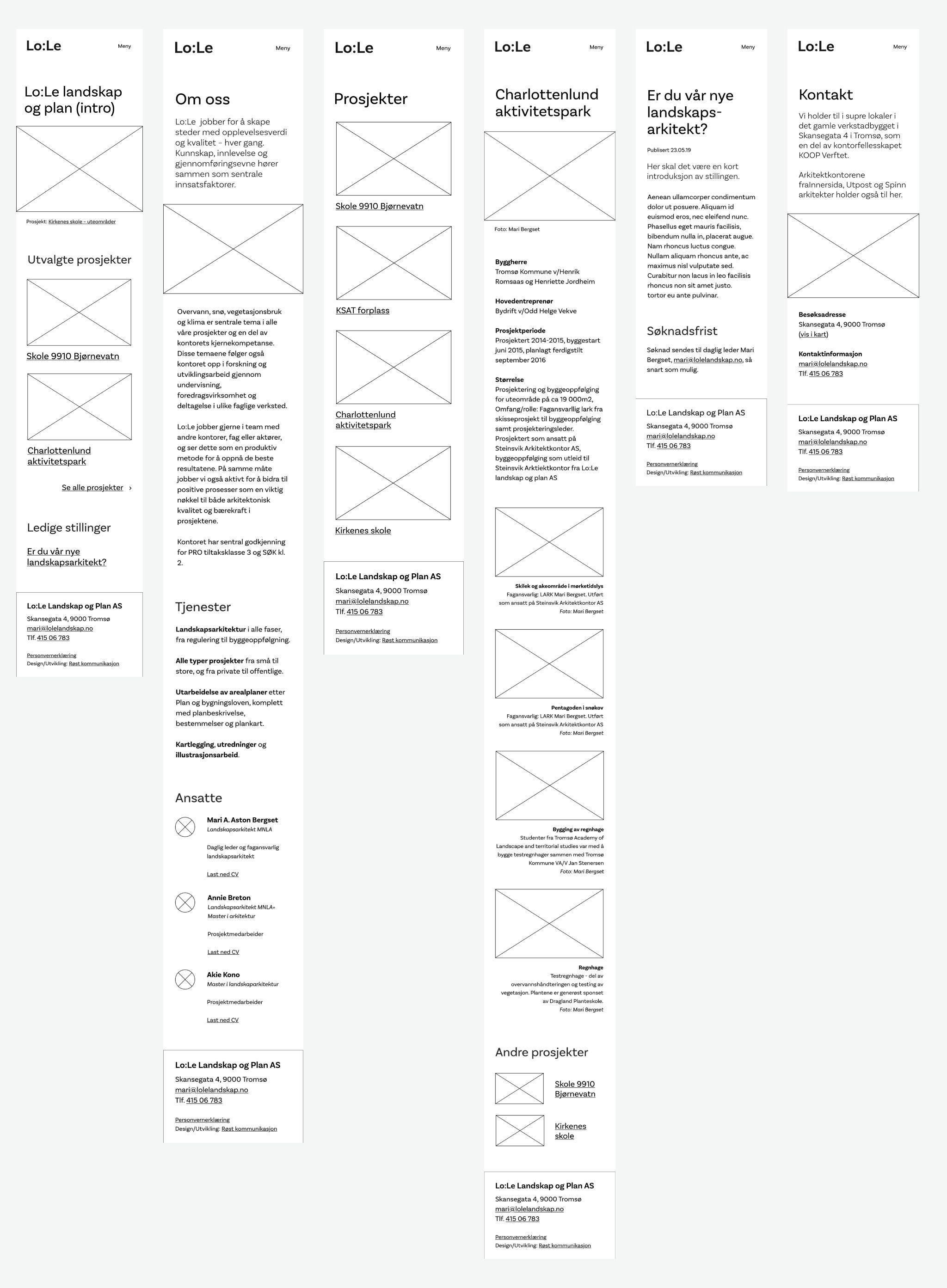 Wireframes