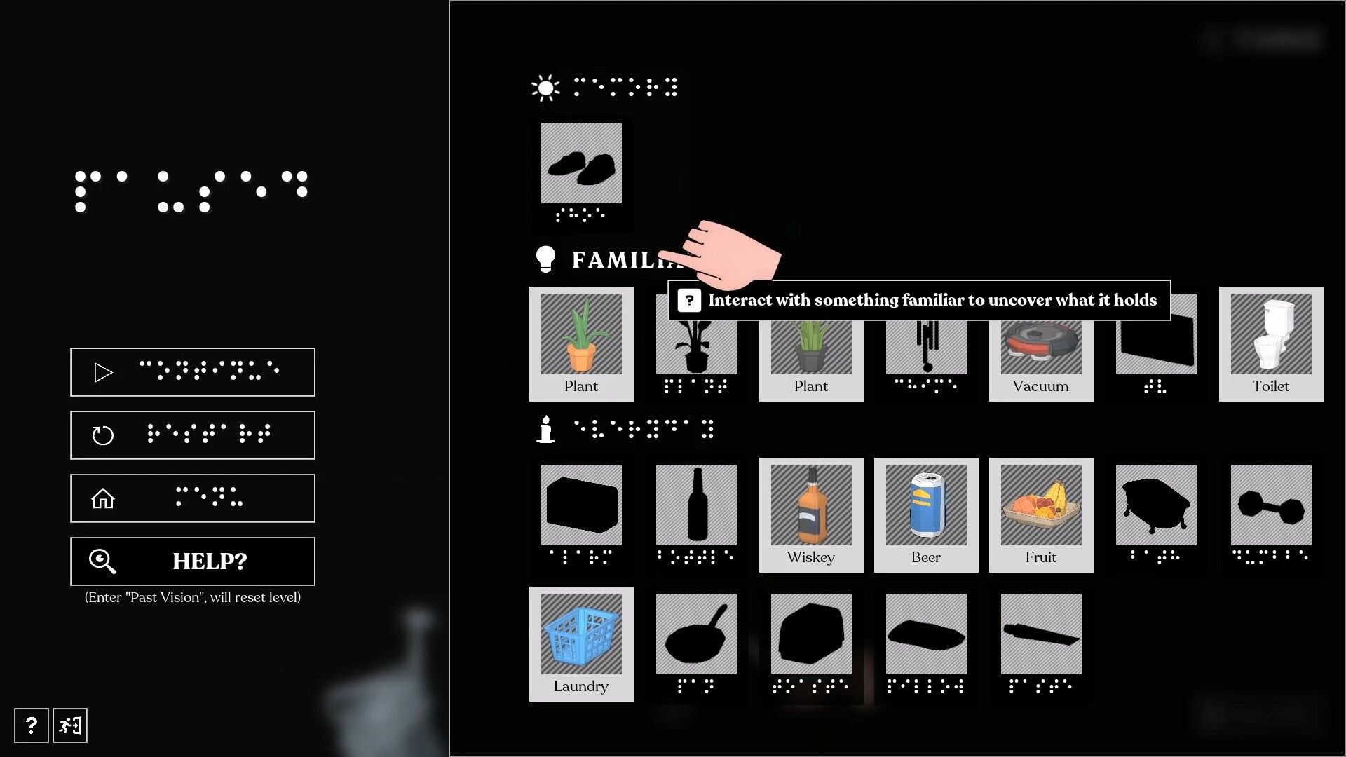 盲目の手探り スクリーンショット 3