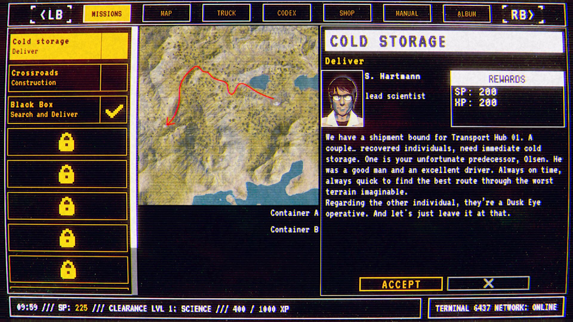 Prospice: Anomalous Logistics スクリーンショット 4