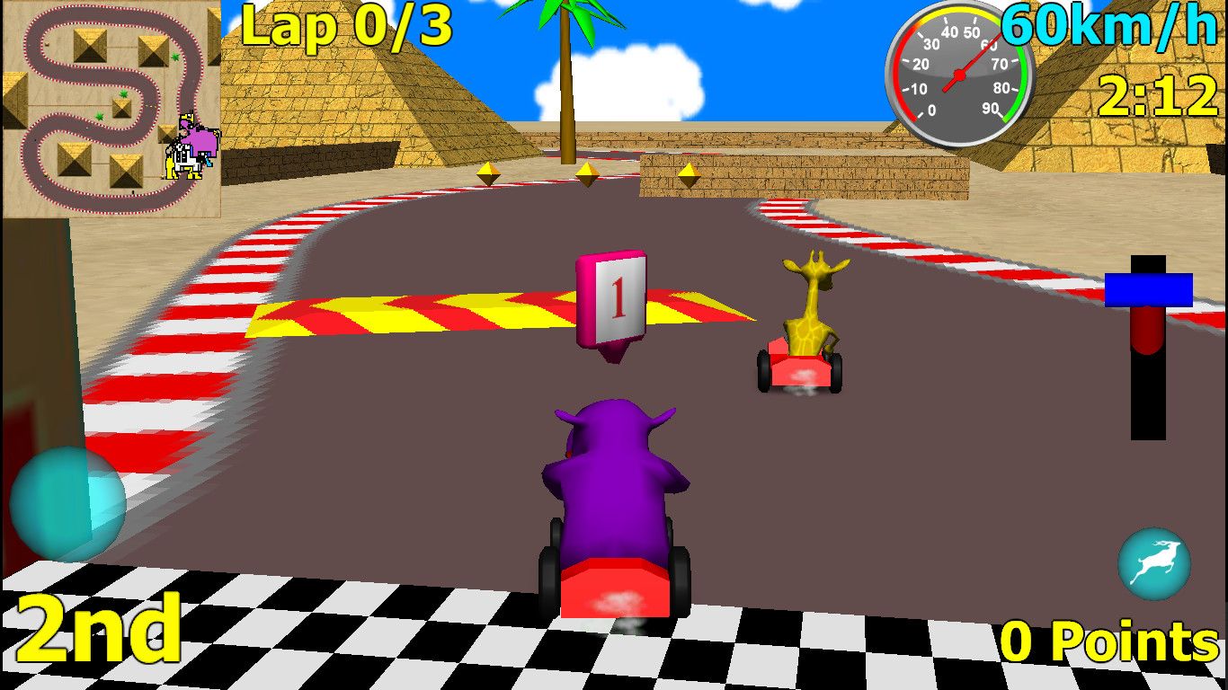 Wild Animal Racing スクリーンショット 1