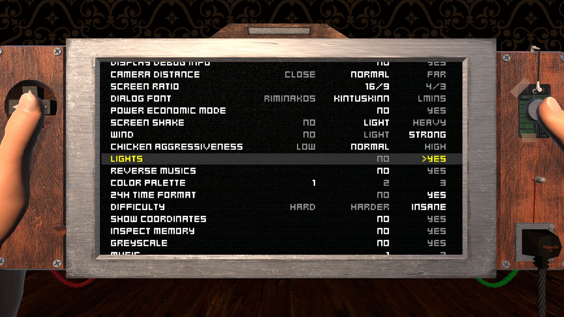 Game Settings スクリーンショット 1