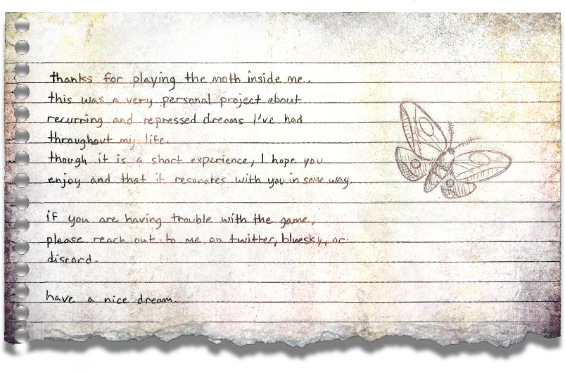 the moth inside me スクリーンショット 4