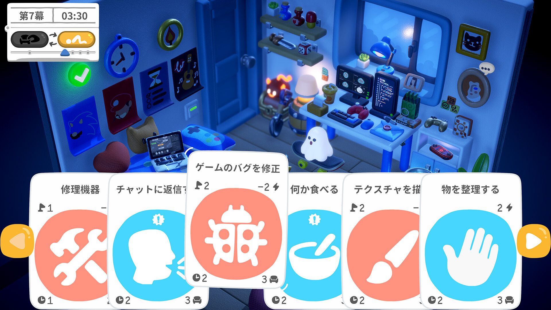 疲弊した人 スクリーンショット 3
