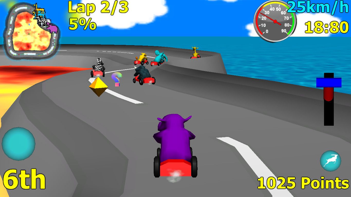 Wild Animal Racing スクリーンショット 3