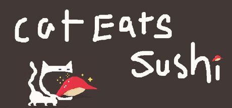 ねこはすしをくう