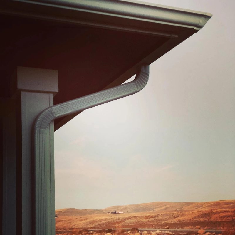 Gutters on home in Homedale, Idaho