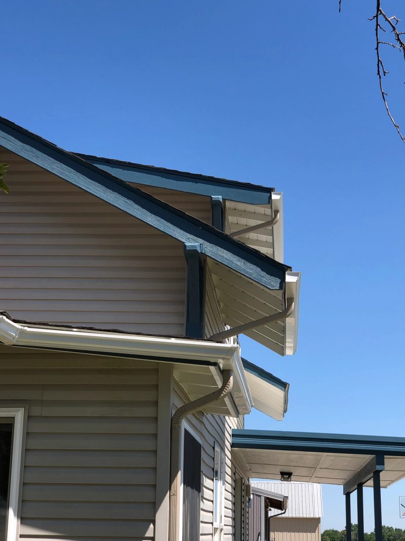 Gutters on home in Star, Idaho