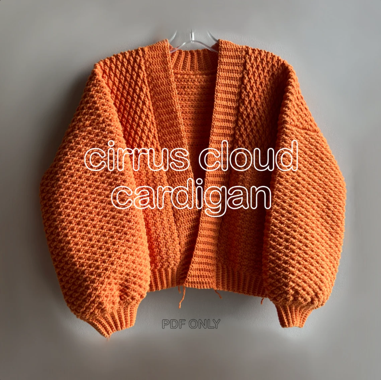 Cirrus Cloud Cardigan | TRWLMADE