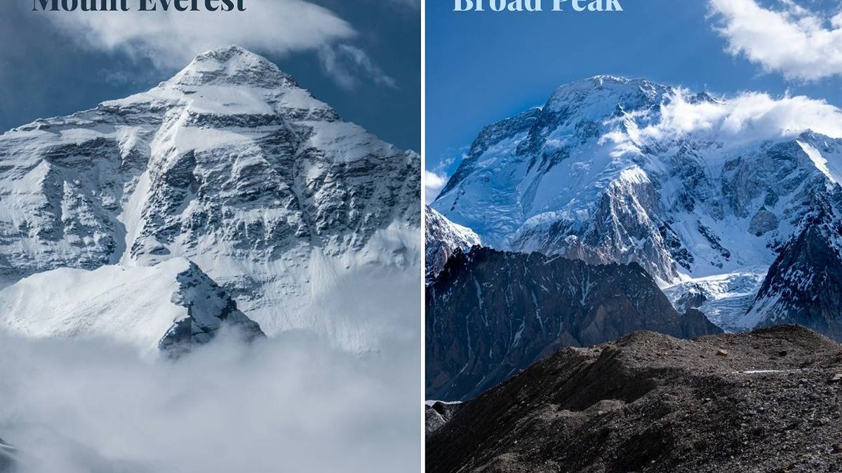 Broad Peak vs Mount Everest