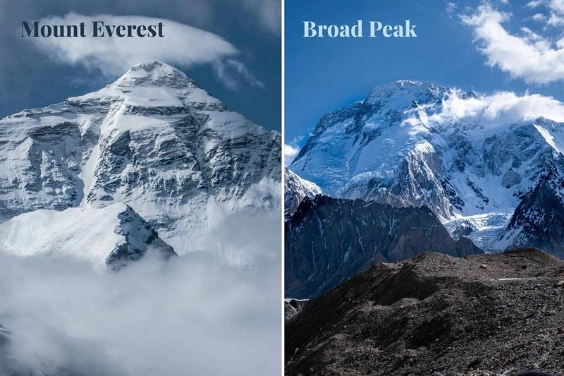 Broad Peak vs Mount Everest