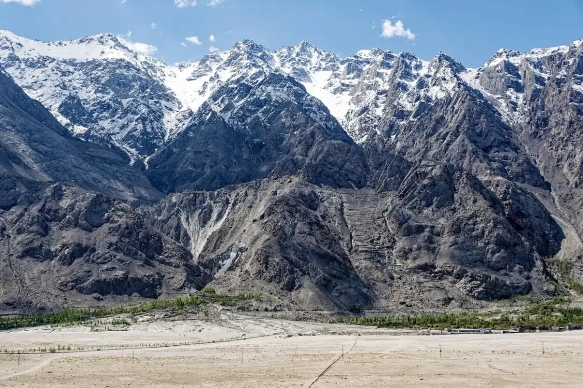 Karakoram Range in Pakistan