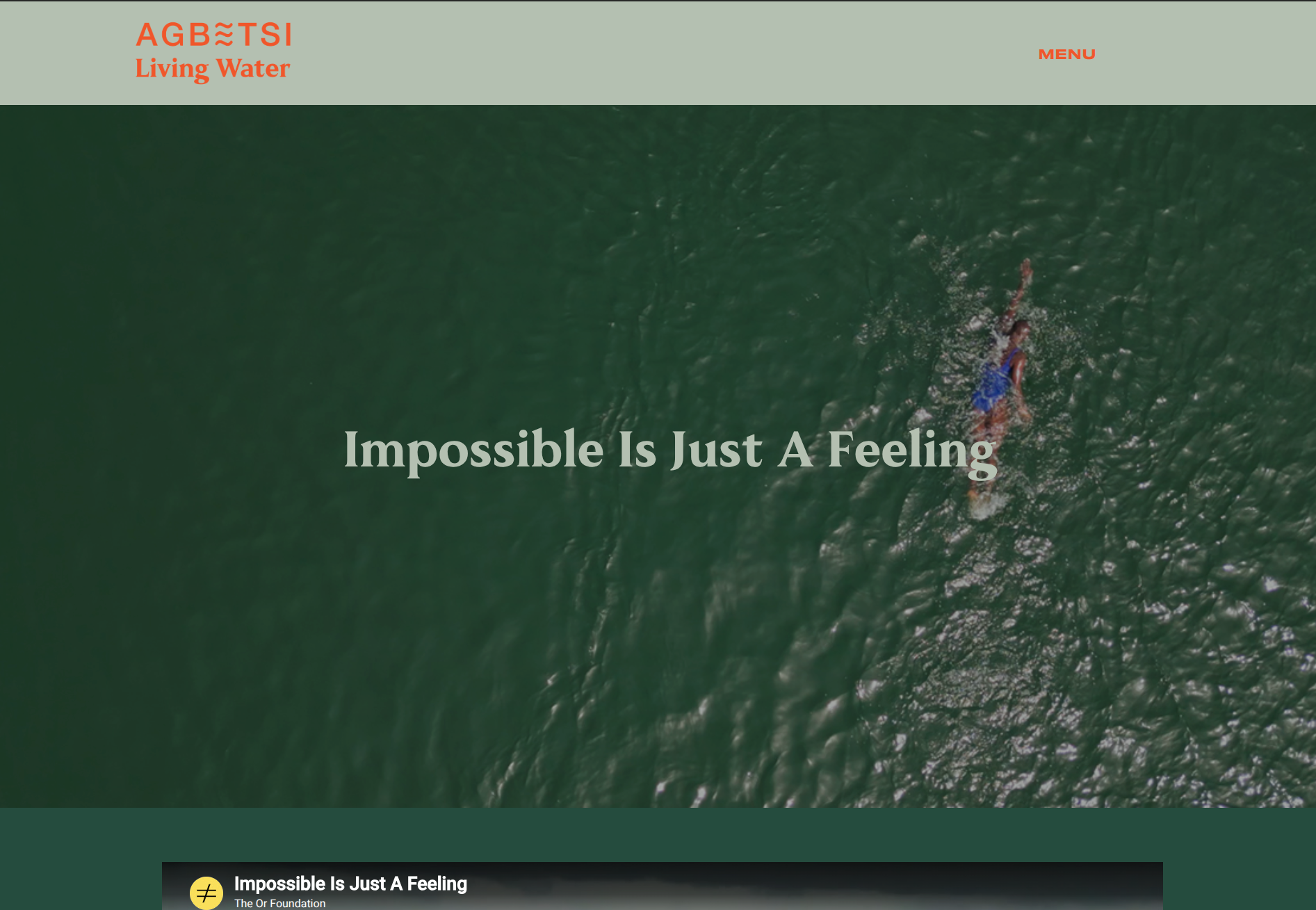 Agbetsi Living Water Website