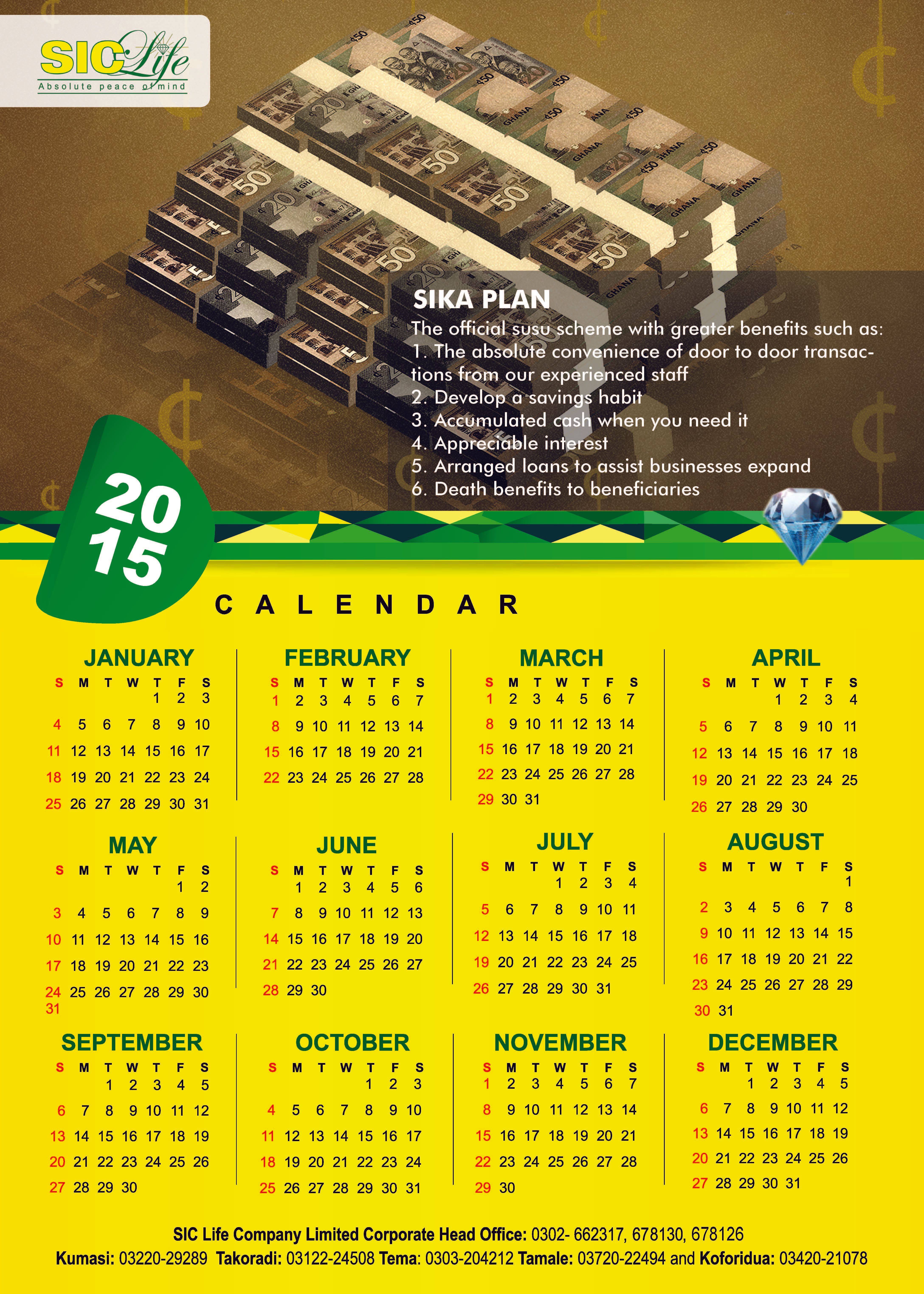 SIC Calendars image 2