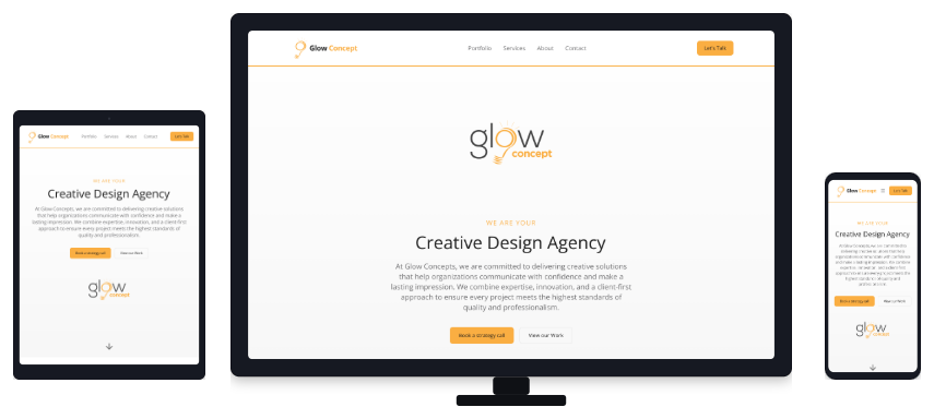 GlowConcept Website