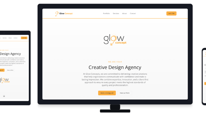 GlowConcept Website