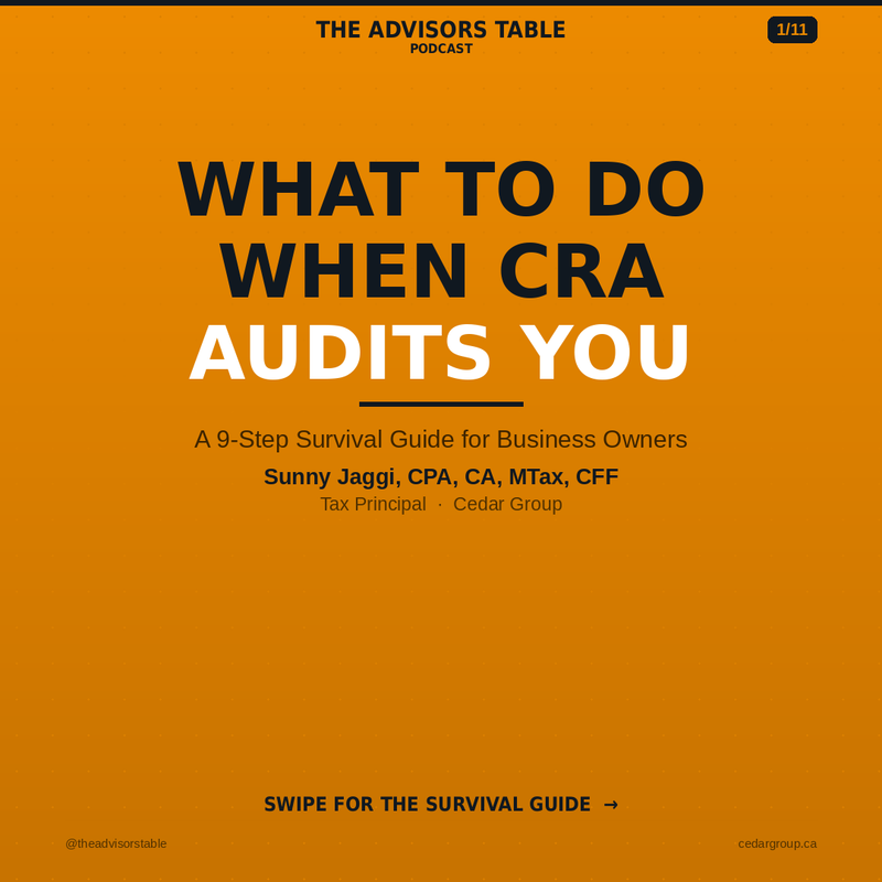 What To Do When CRA Audits You