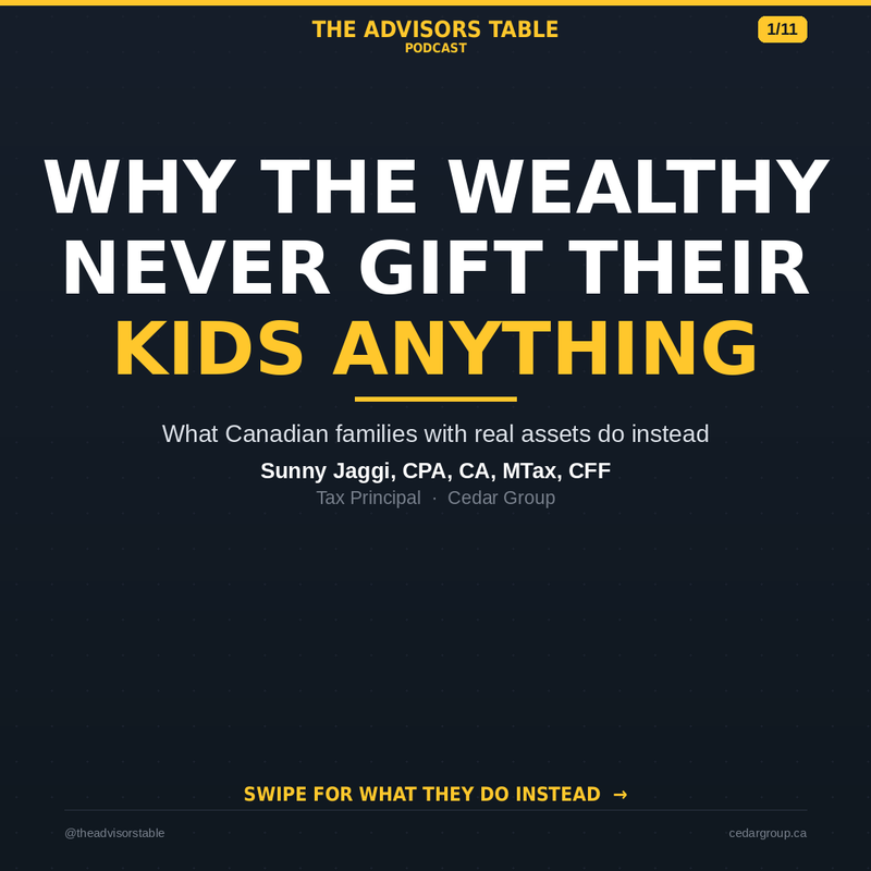 Why The Wealthy Never Gift Their Kids Anything