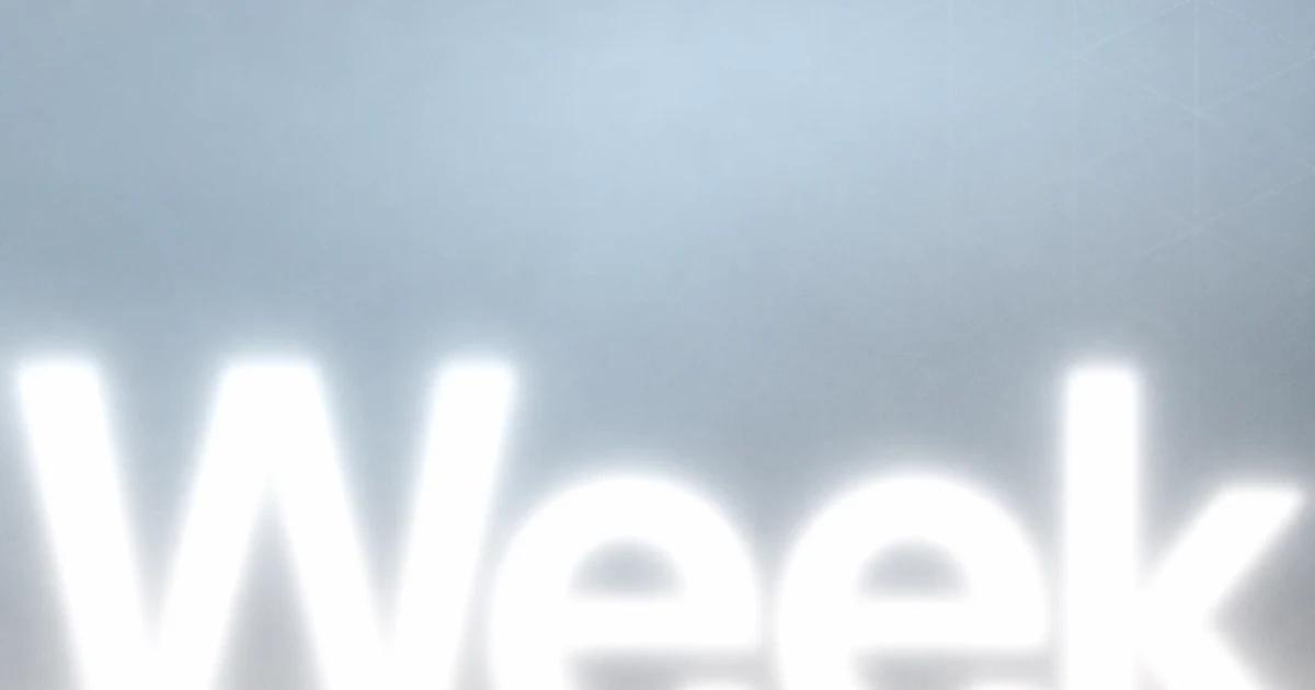 Glowing Week typography representing pay period schedules