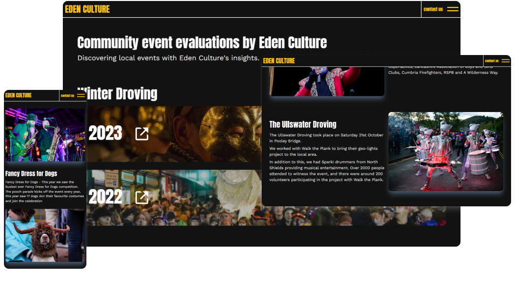 Eden Culture website