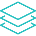 An icon of a globe made with lines