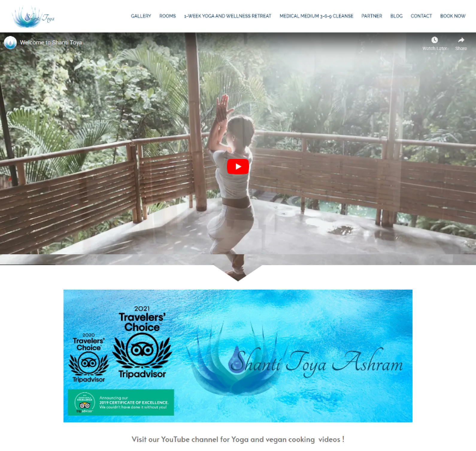 Shanti Toya old website