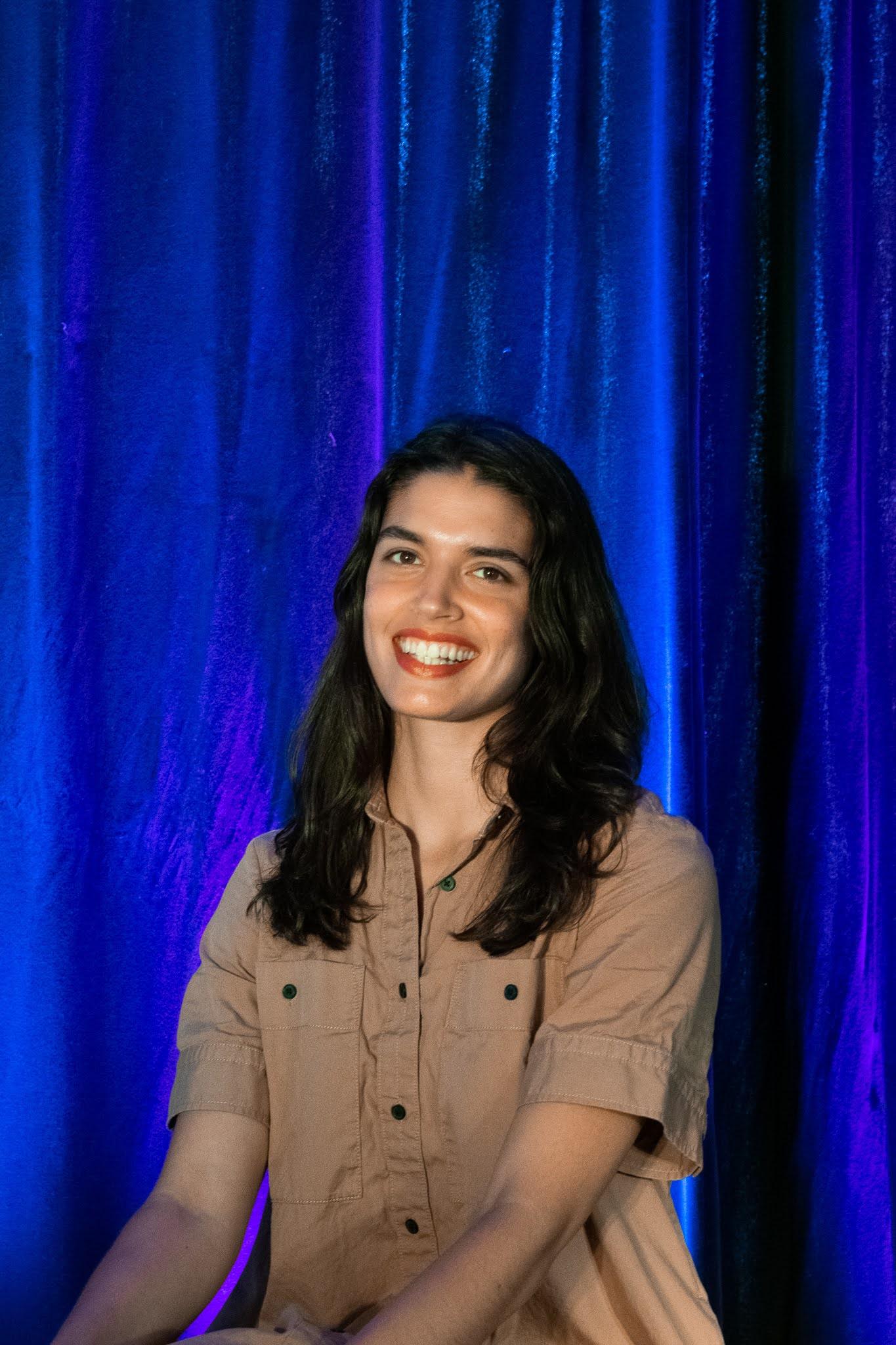 Portrait of AAI’s Lead Teaching Artist Mehgan Abdel-Moneim.