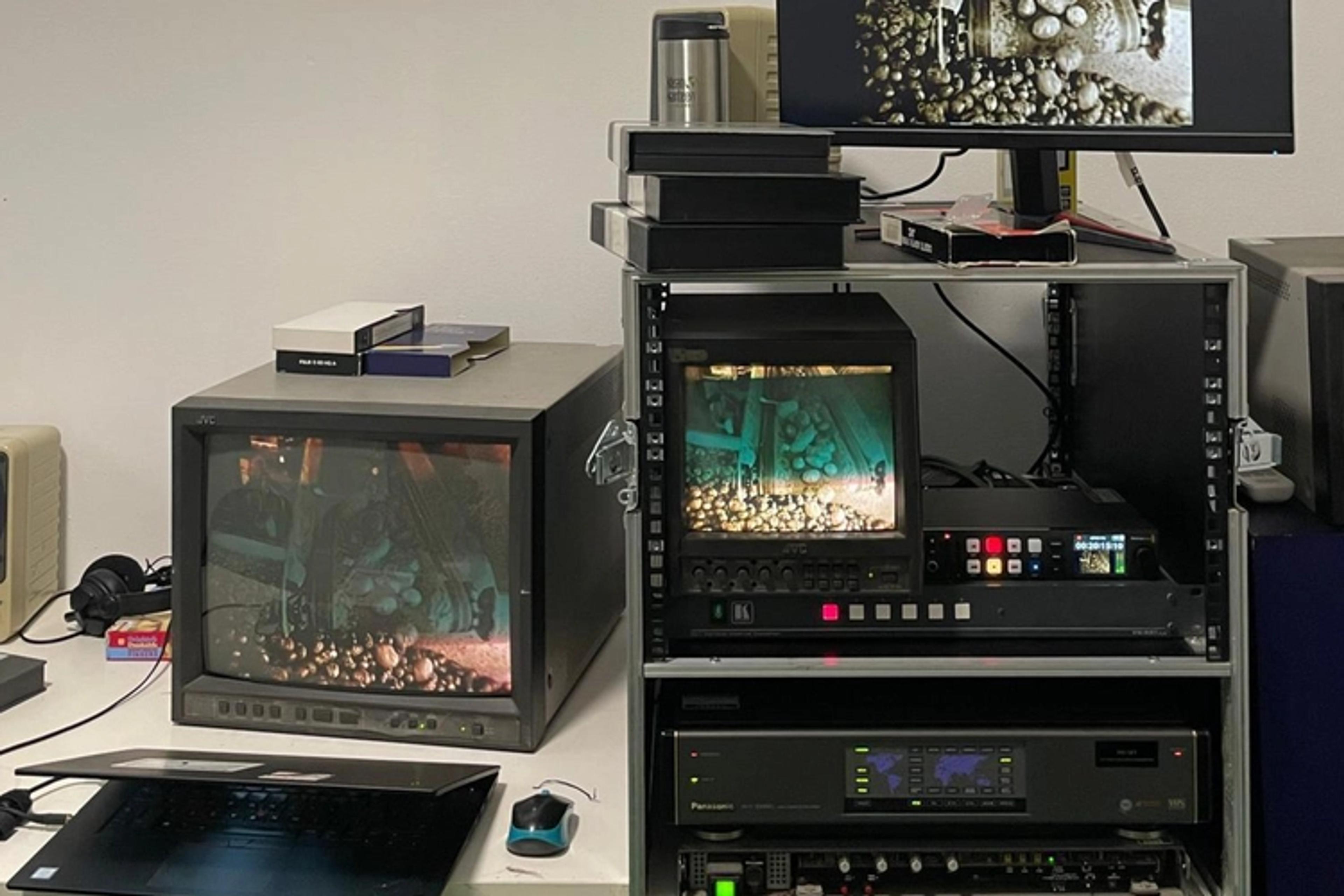 Digitisation Station setup, Courtesy of Vivid Projects.