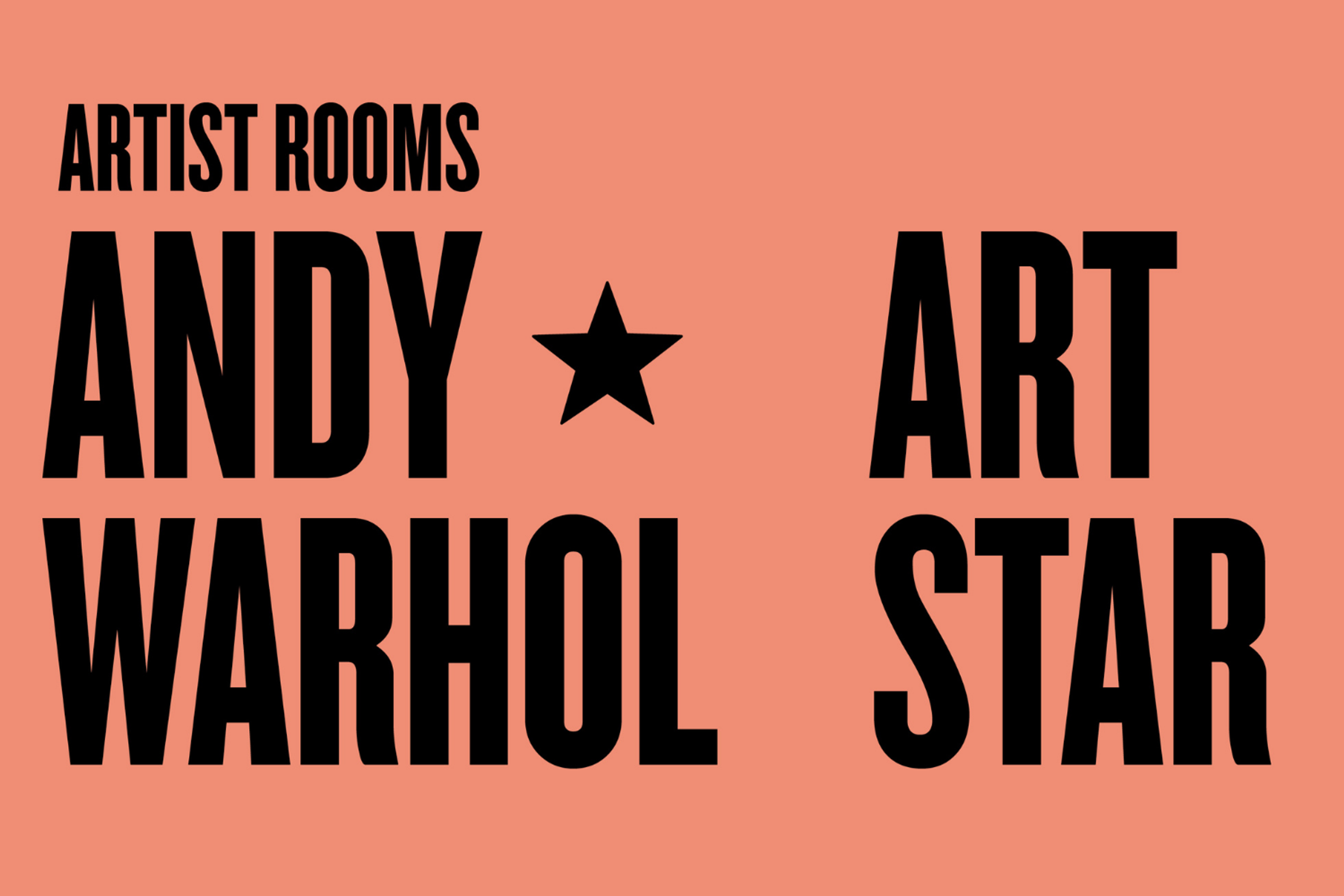Andy Warhol Art Star Exhibition Logo
