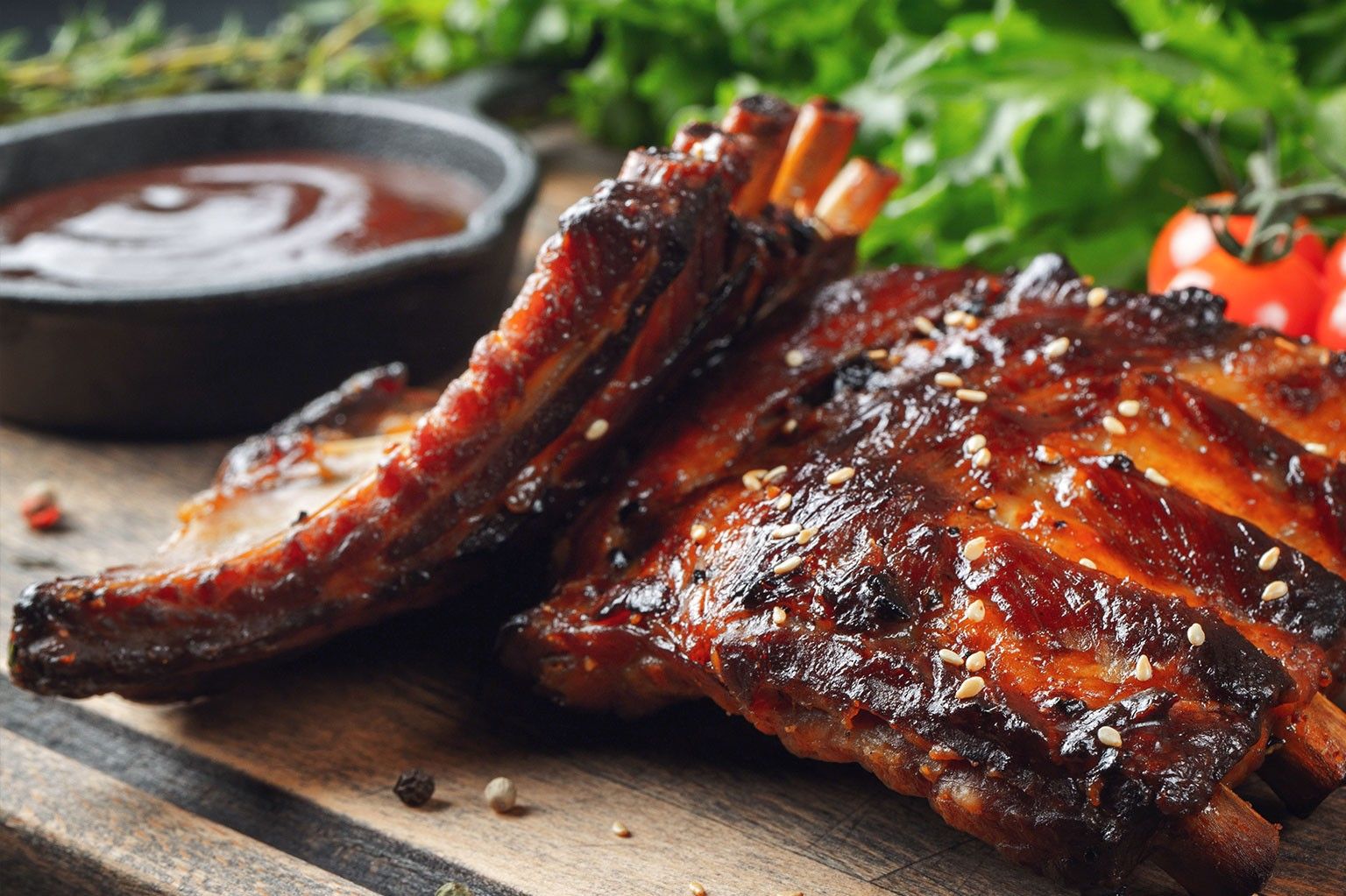 Копчені реберця домашні