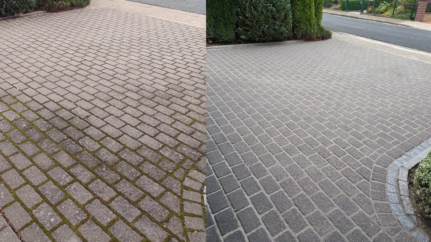 Vor & nach der Reinigung 1