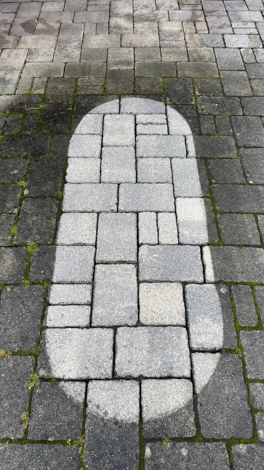 Terrasse — porentief gereinigt