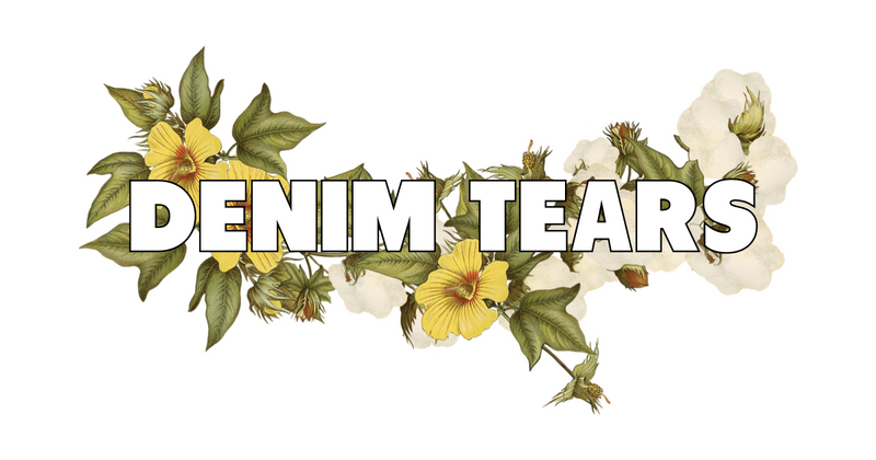 Rhinestone Denim Tears Hat - Denim Tears