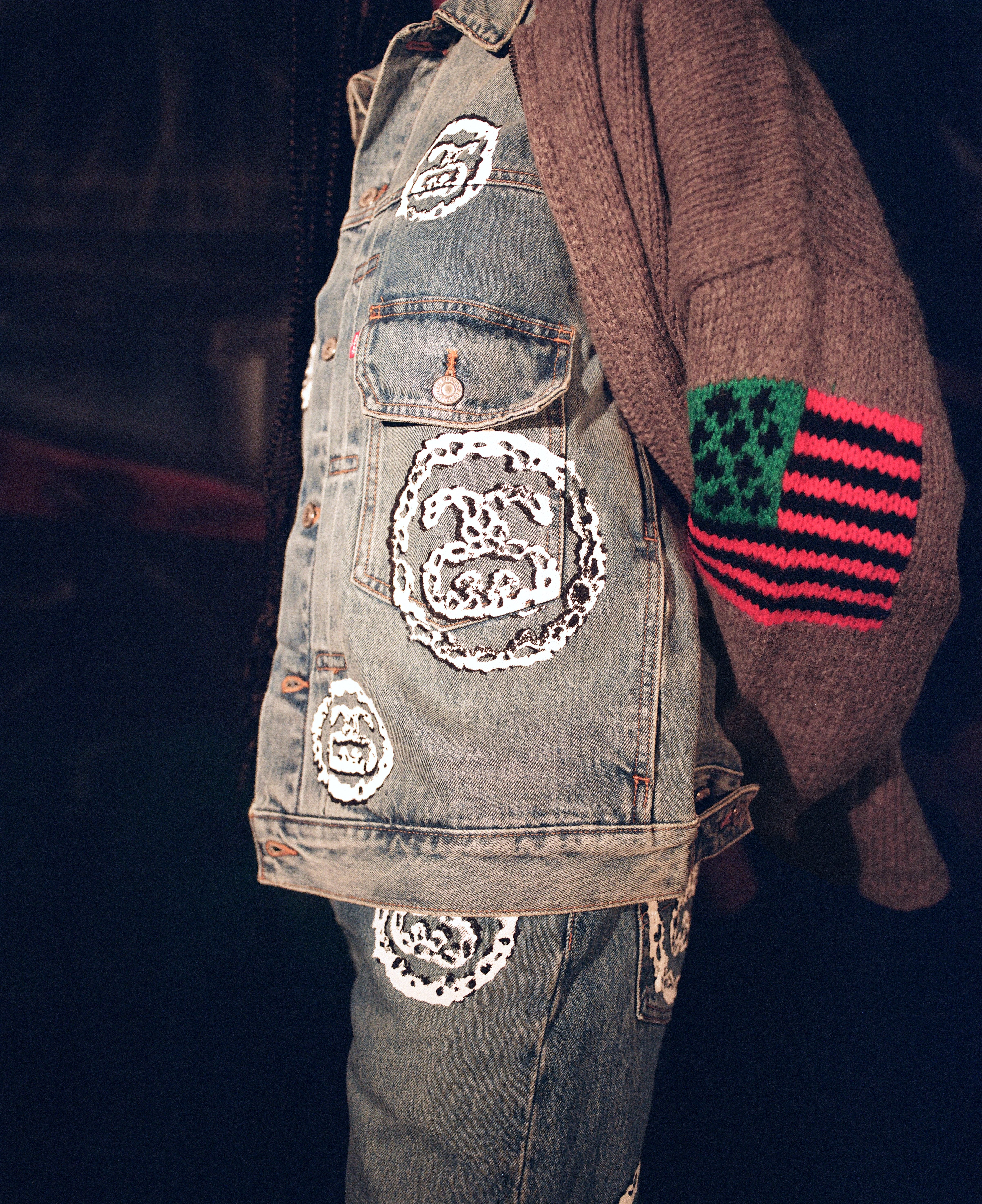 Denim Tears x Stussy x levi's ジャケット-