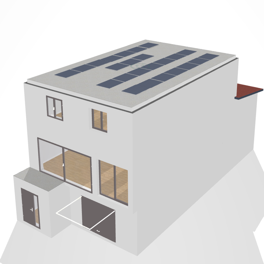 70 m2 maison particuliere - Massila Sun System