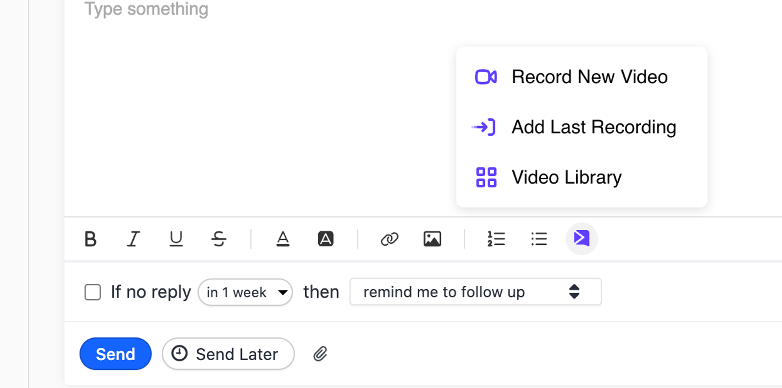 Sendspark screenshot