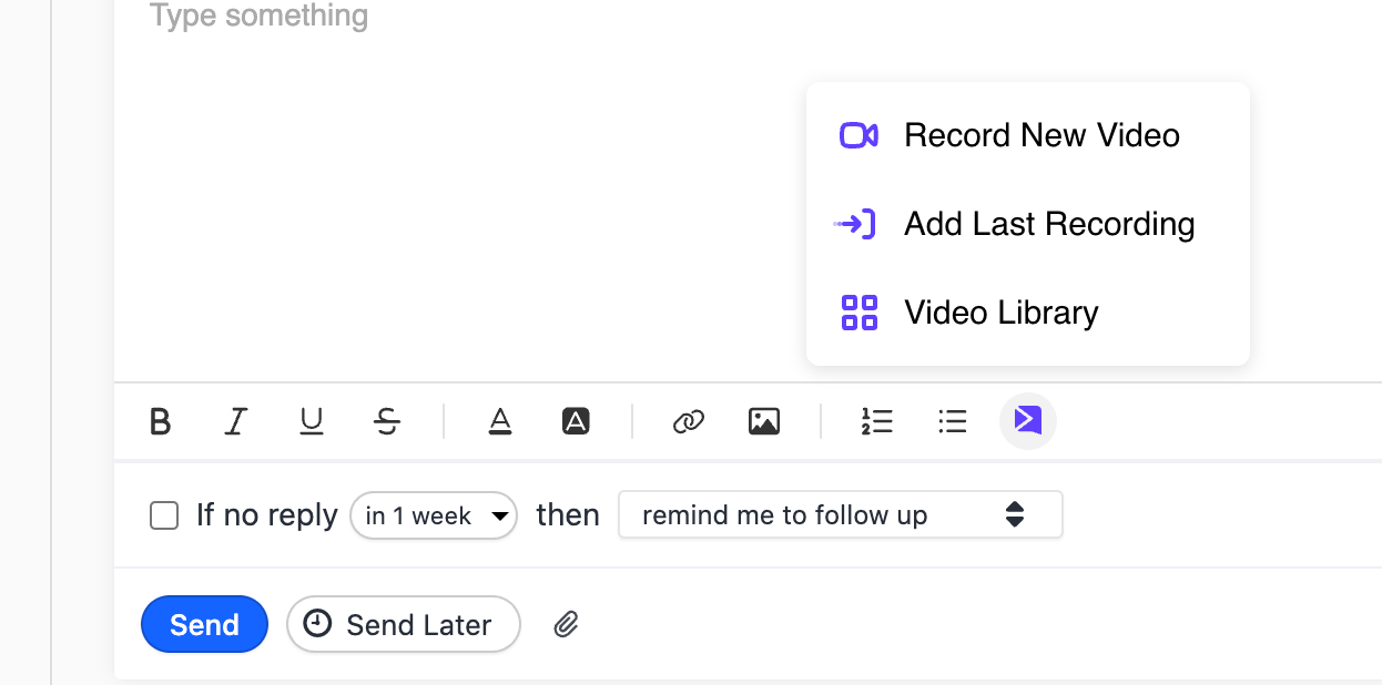 Sendspark screenshot