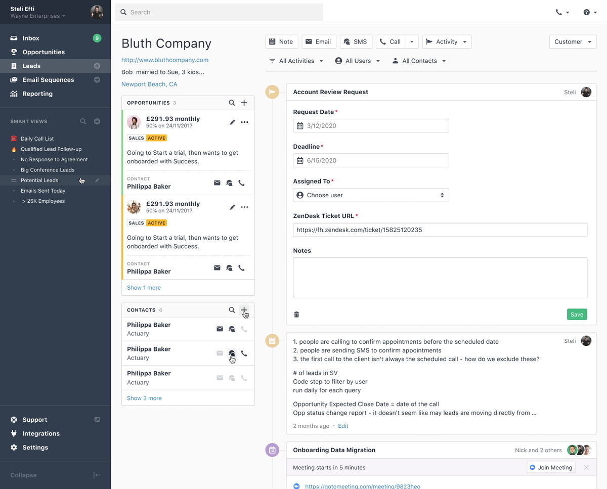 Custom Activities