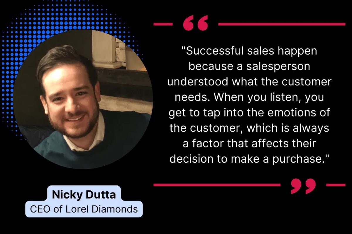 Listen to Understand, Not to Respond — Nicky Dutta, CEO of Lorel Diamonds