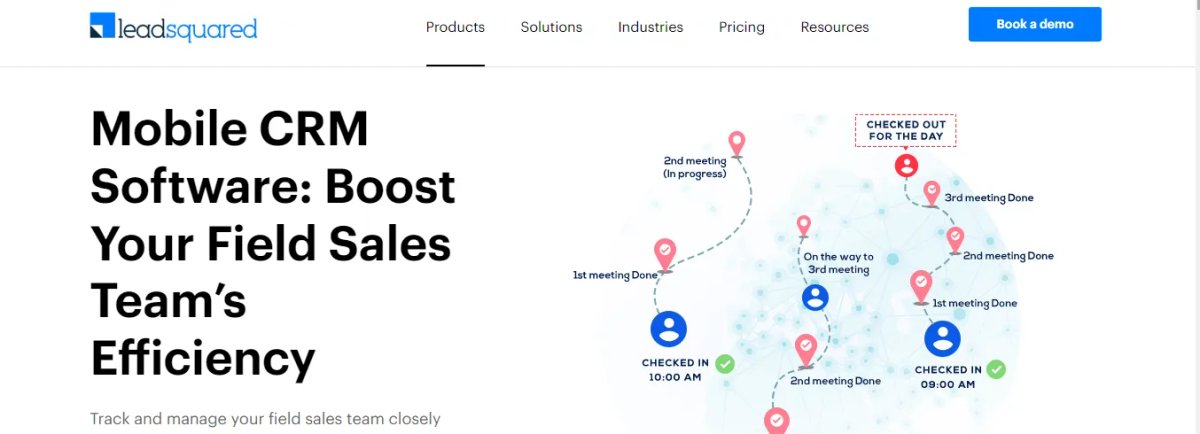 Leadsquared CRM app 