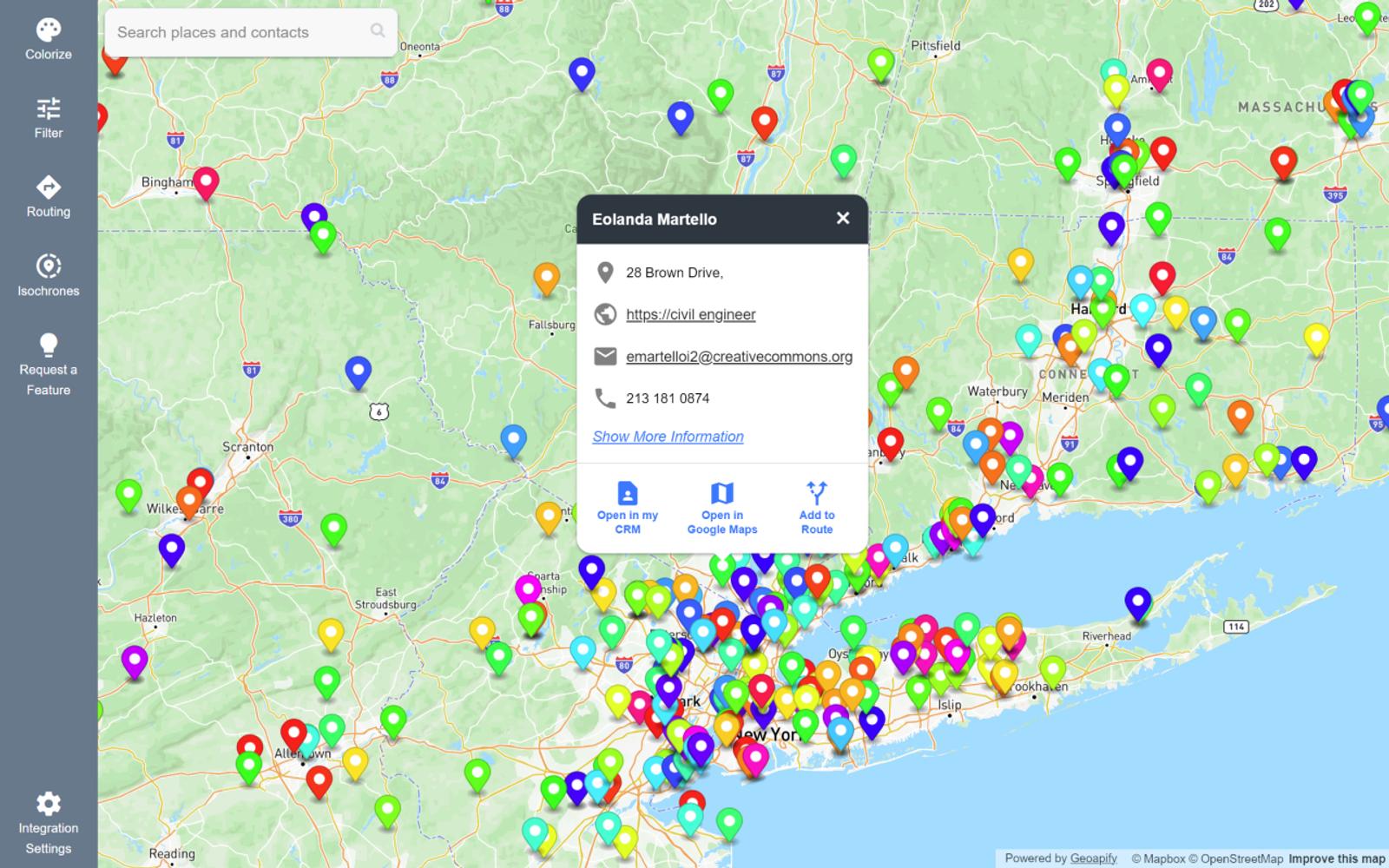 Lead Mapper screenshot